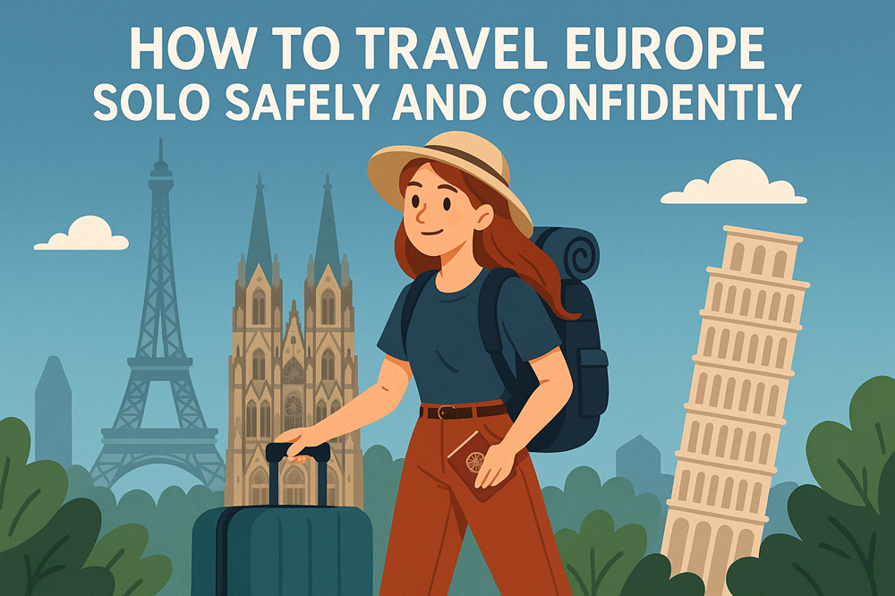 How to Travel Europe Solo Safely and Confidently