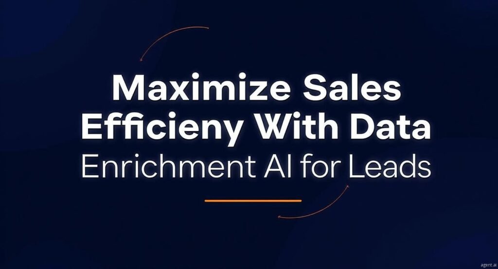 Maximize Sales Efficiency With Data Enrichment API for Leads