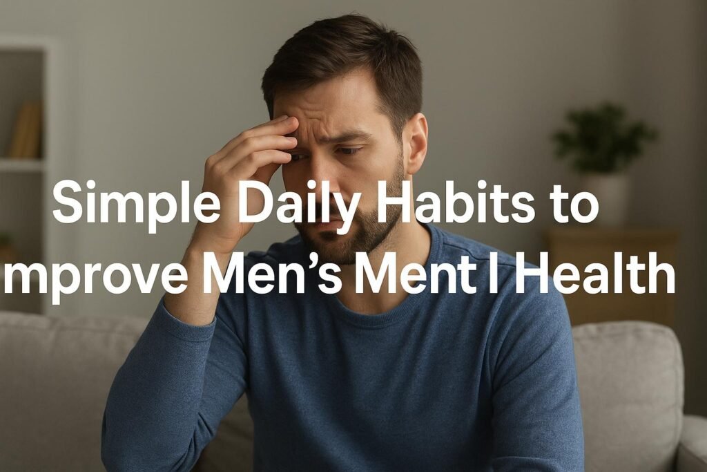 Simple Daily Habits to Improve Men’s Mental Health