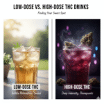 Low-Dose vs. High-Dose THC Drinks: Finding Your Sweet Spot
