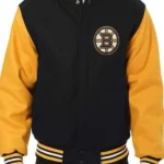 Boston Bruins Varsity Jacket – Classic NHL Fan Outerwear