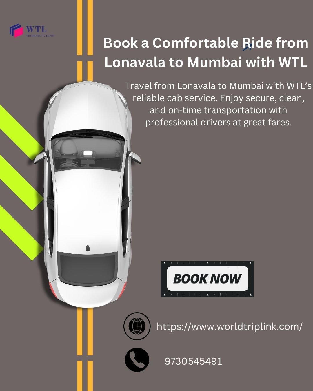 Lonavala to Mumbai Cab in WTL Company – Comfortable, Reliable & Affordable Travel