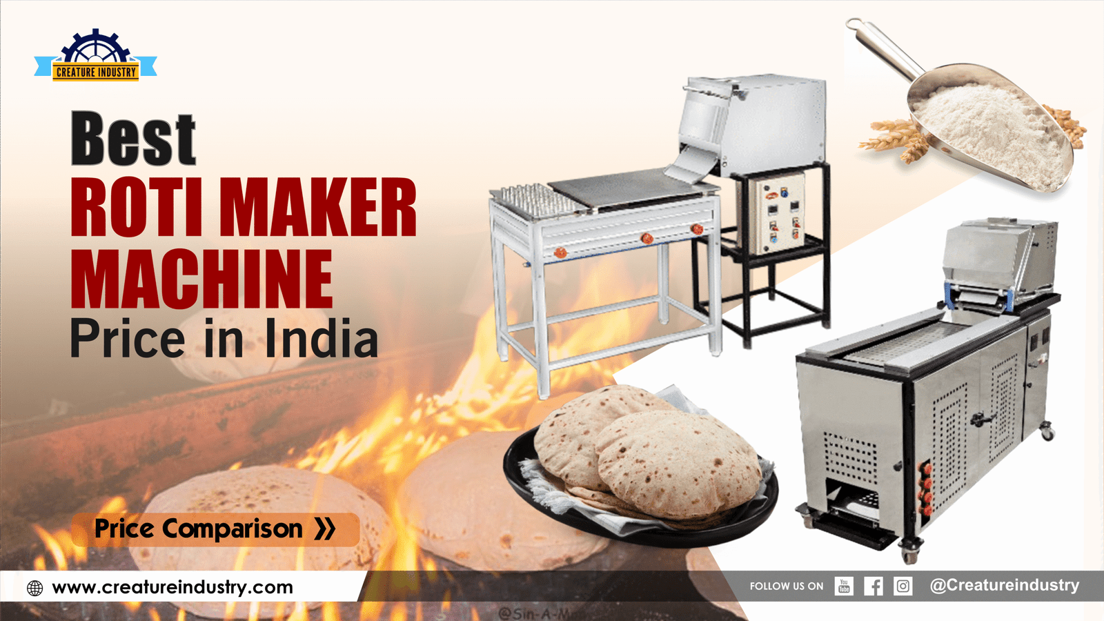 How Roti Maker Machines Increase Productivity in Food Industries