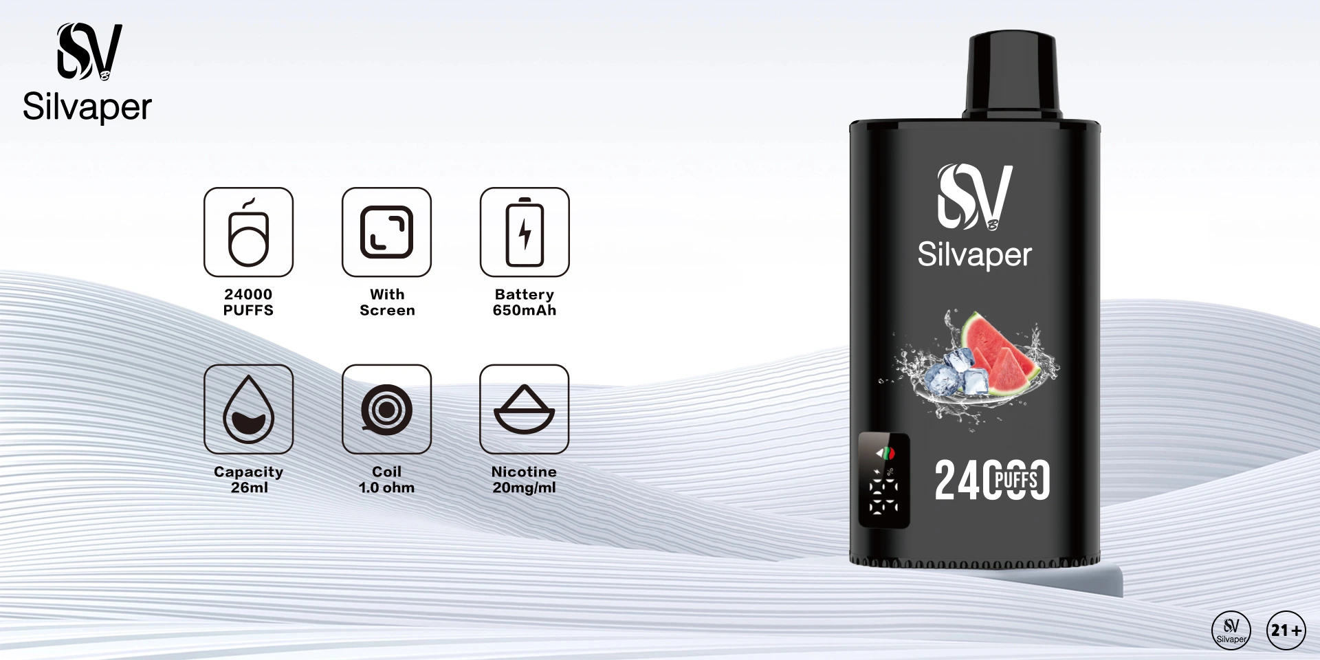 Why the Silvaper 24000 Puffs Disposable Vape is a Must-Have in Dubai