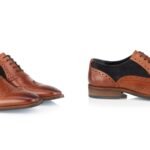 mens black brogues