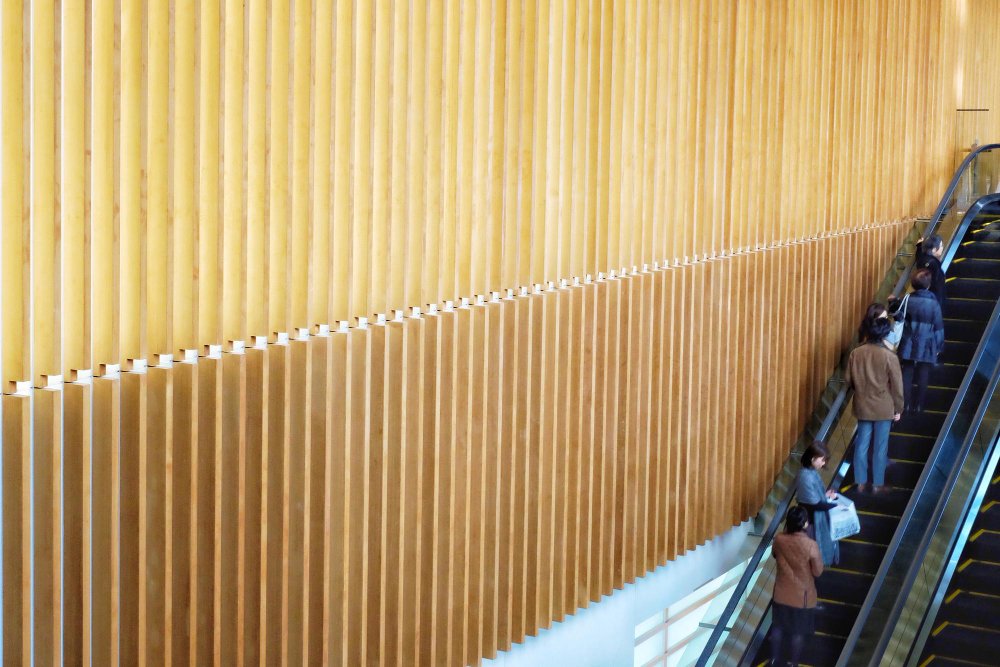 A hotel using wall cladding in the Philippines