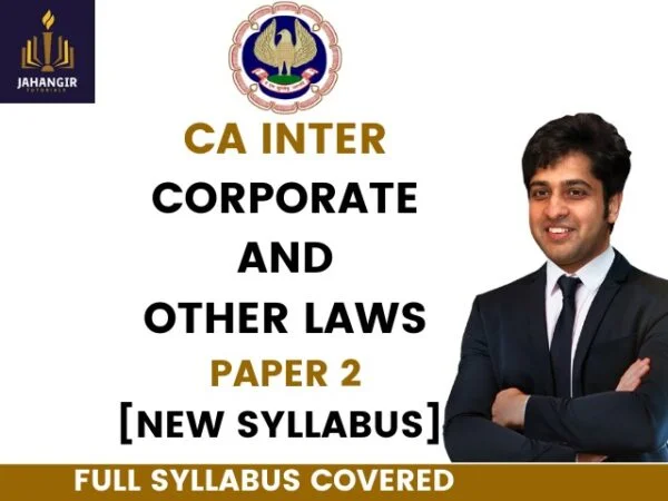 Best CA Inter Law Online Classes