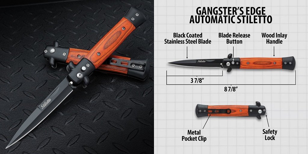 5 Reasons Why a Push Button Automatic Knife Deserves a Spot in Your Everyday Carry