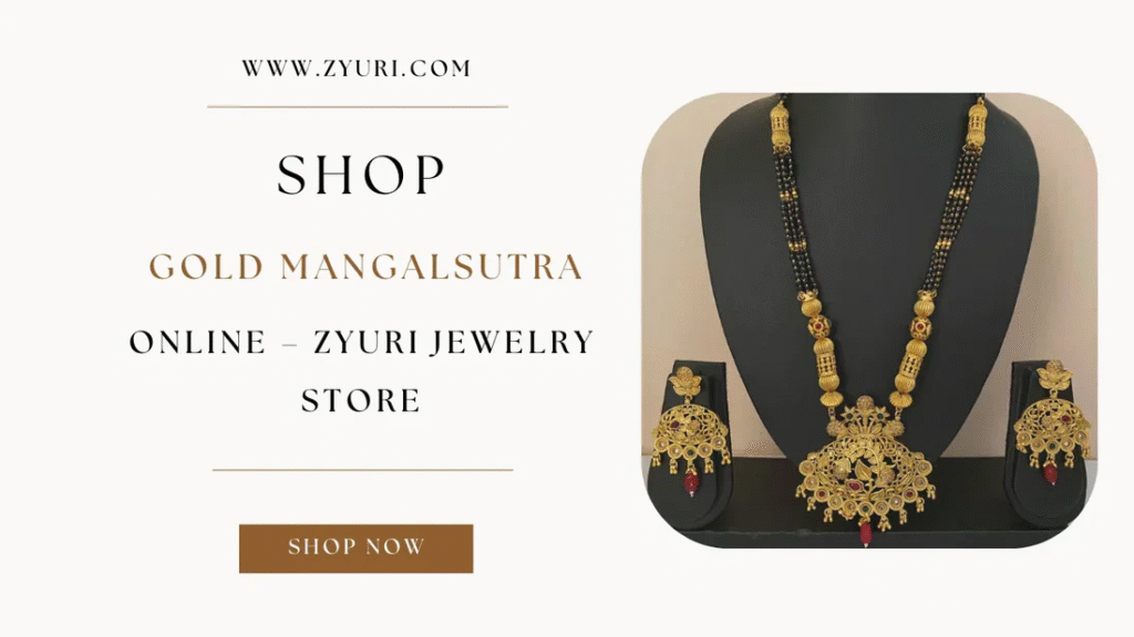 gold mangalsutra new design