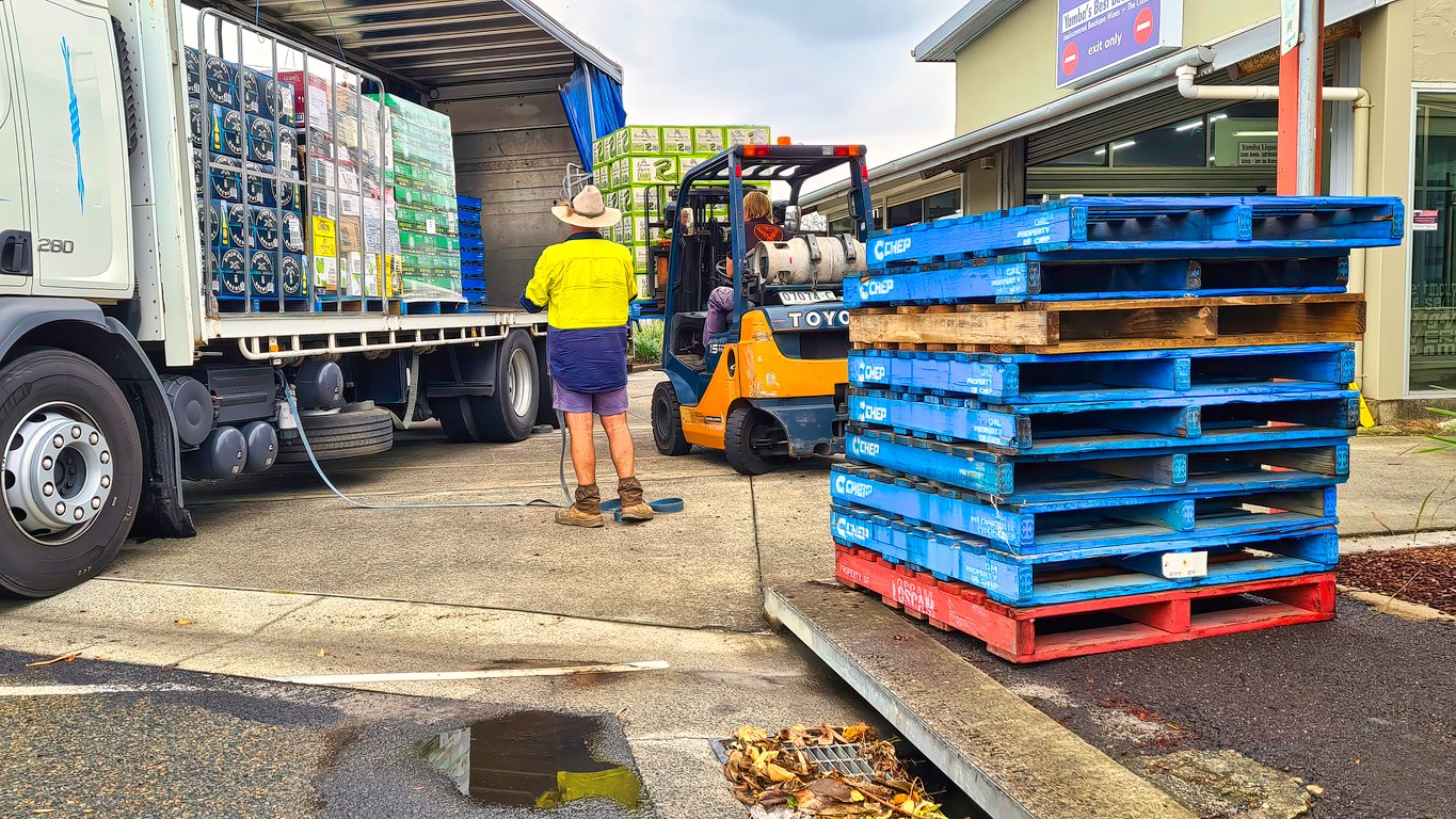 Aussie forklift