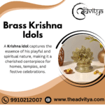The Art and Devotion Behind Krishna Idols