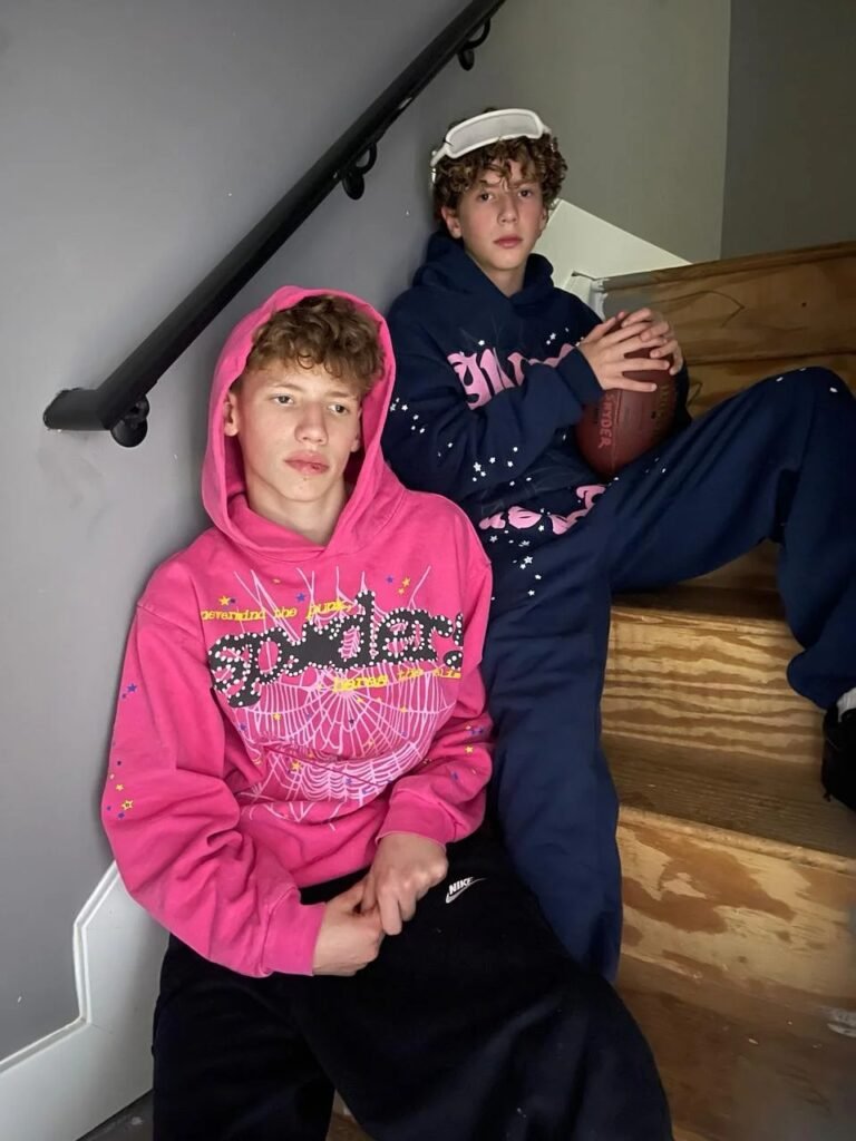 Pink Spider Hoodie