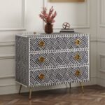 wooden chest of drawers