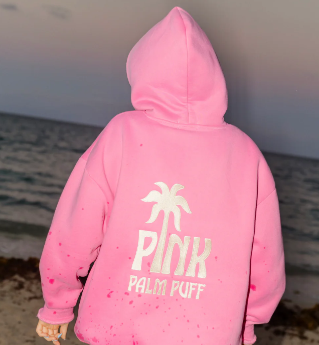 Is What Makes Pink Palm Puff Hoodies Stand Out From Regular Pink Hoodies?