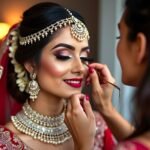 bridal makeup services at home