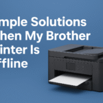 my brother printer is offline