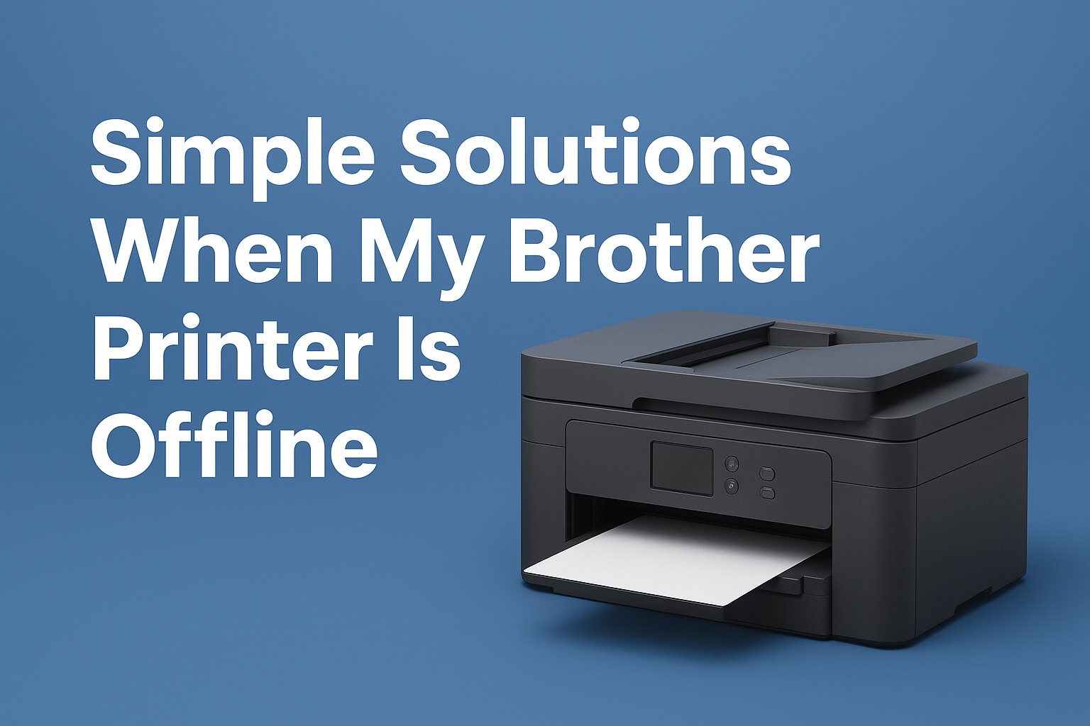 my brother printer is offline