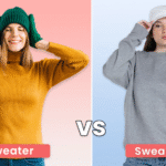 sweater vs sweatshirt