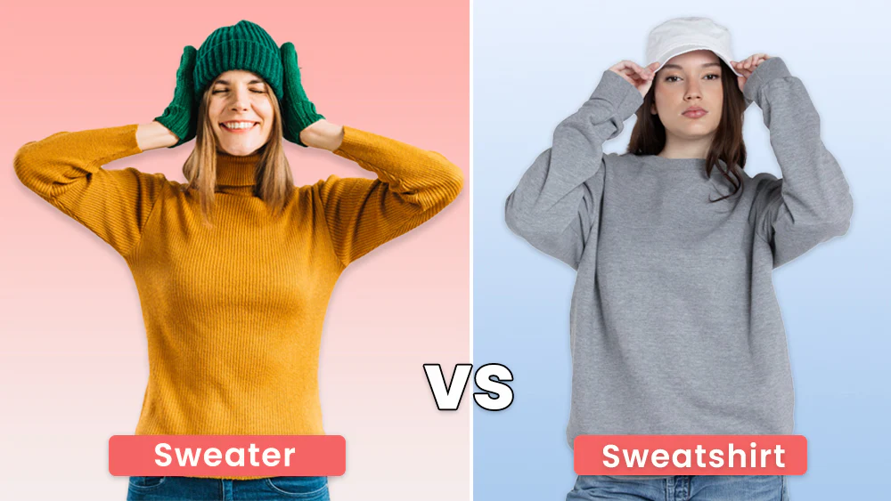 sweater vs sweatshirt