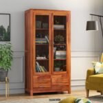 bookshelf design wooden street