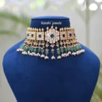 Long Kundan Necklace Set
