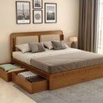 double bed design