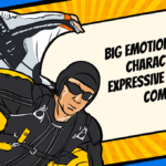 Big Emotions, Bold Characters Expressive Design in Comics