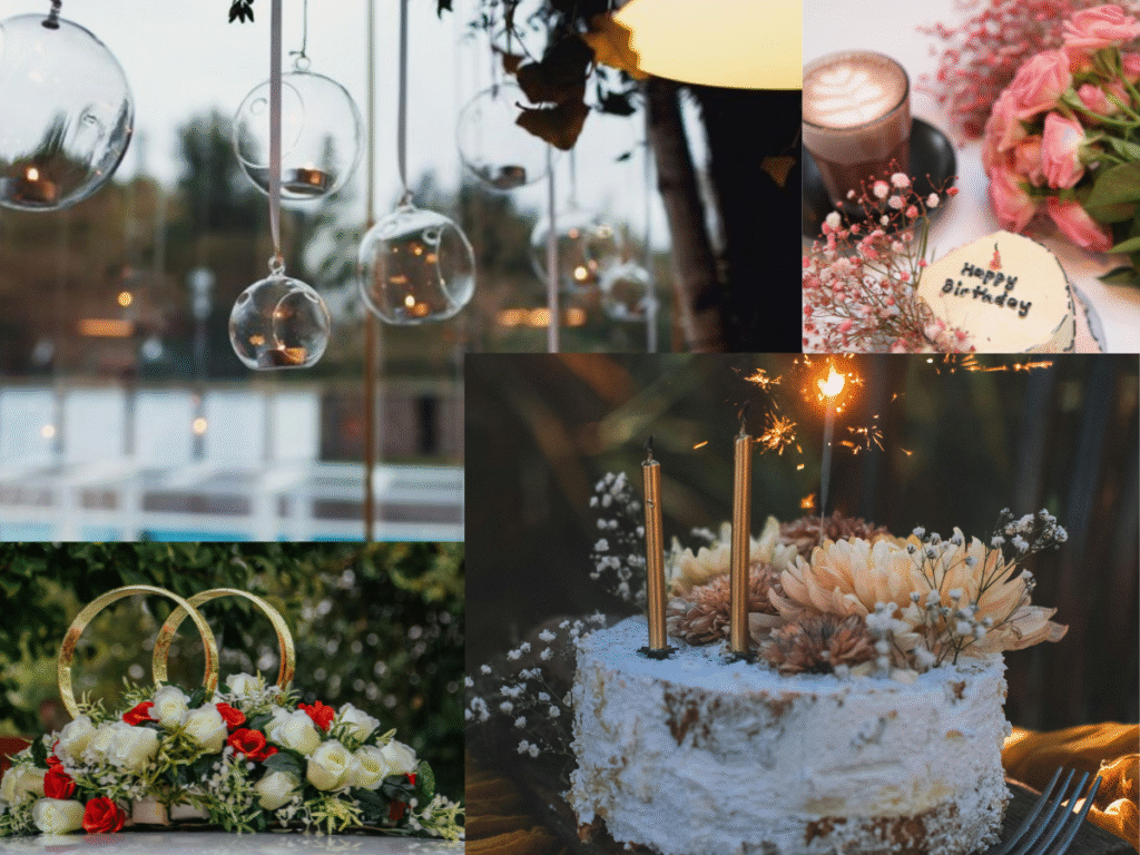 birthday party decorations