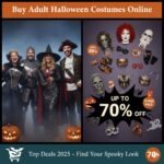 Buy Adult Halloween Costumes Online – Top Deals 2025