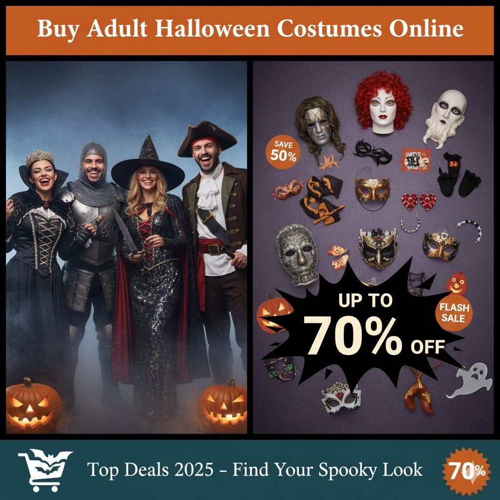 Buy Adult Halloween Costumes Online – Top Deals 2025