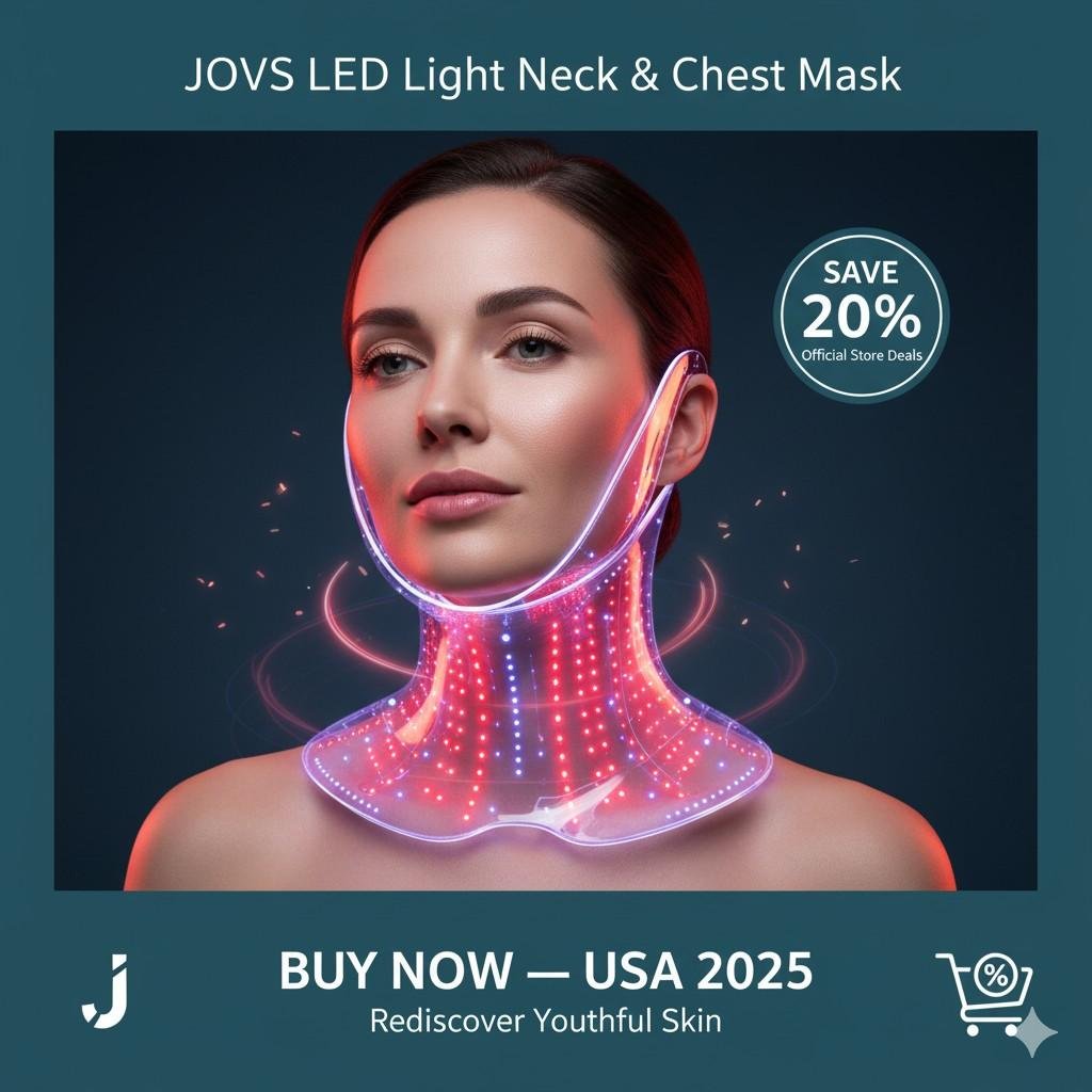 Buy JOVS LED Light Neck & Chest Mask – Save 20%