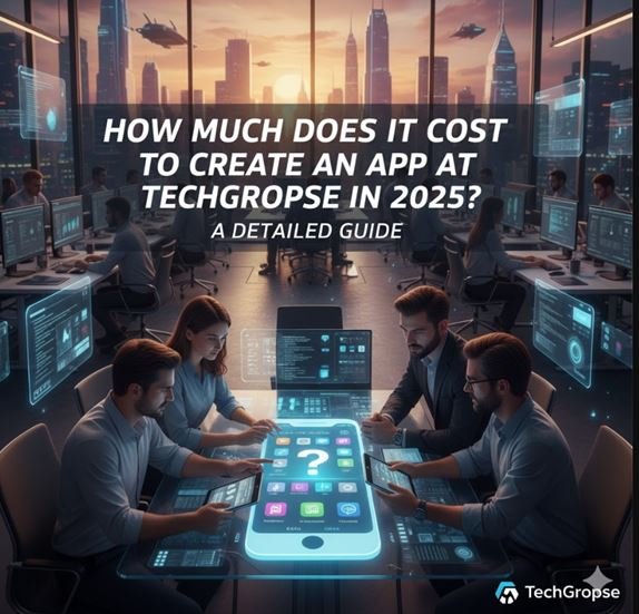 How Much Does It Cost to Create an App at TechGropse in 2025? A Detailed Guide