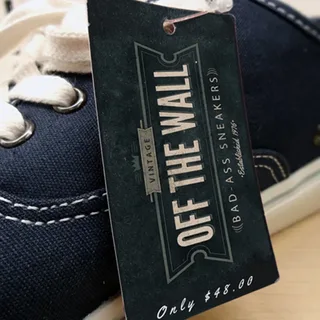 Custom Shoe Hang Tags