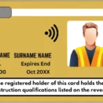 Skilled worker CSCS card