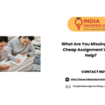 What Are You Missing About Cheap Assignment Writing Help?