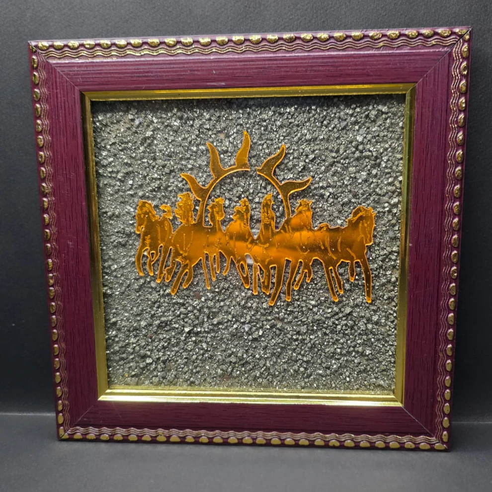 7 Horse Running Photo Frame​