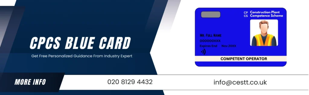 Blue CPCS card
