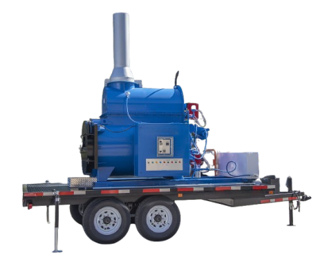 mobile waste incinerator