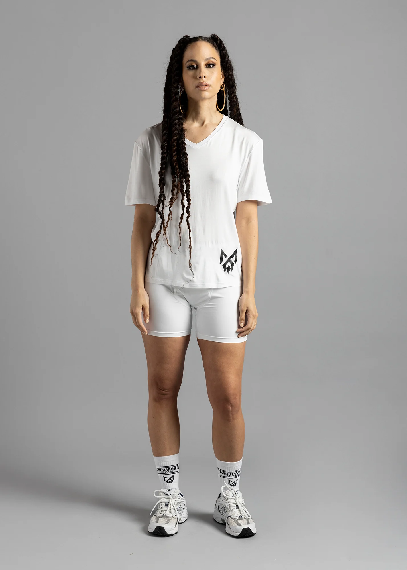 all-white apparel