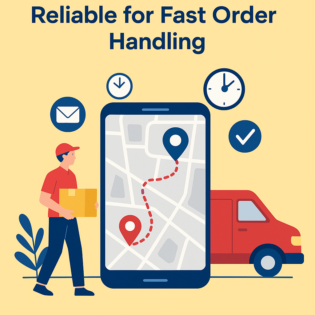 on demand courier app development