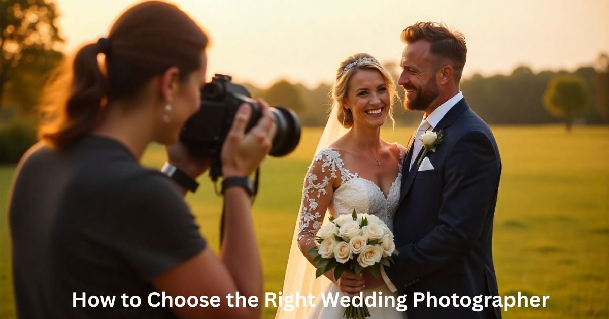 How to Choose the Right Wedding Photographer