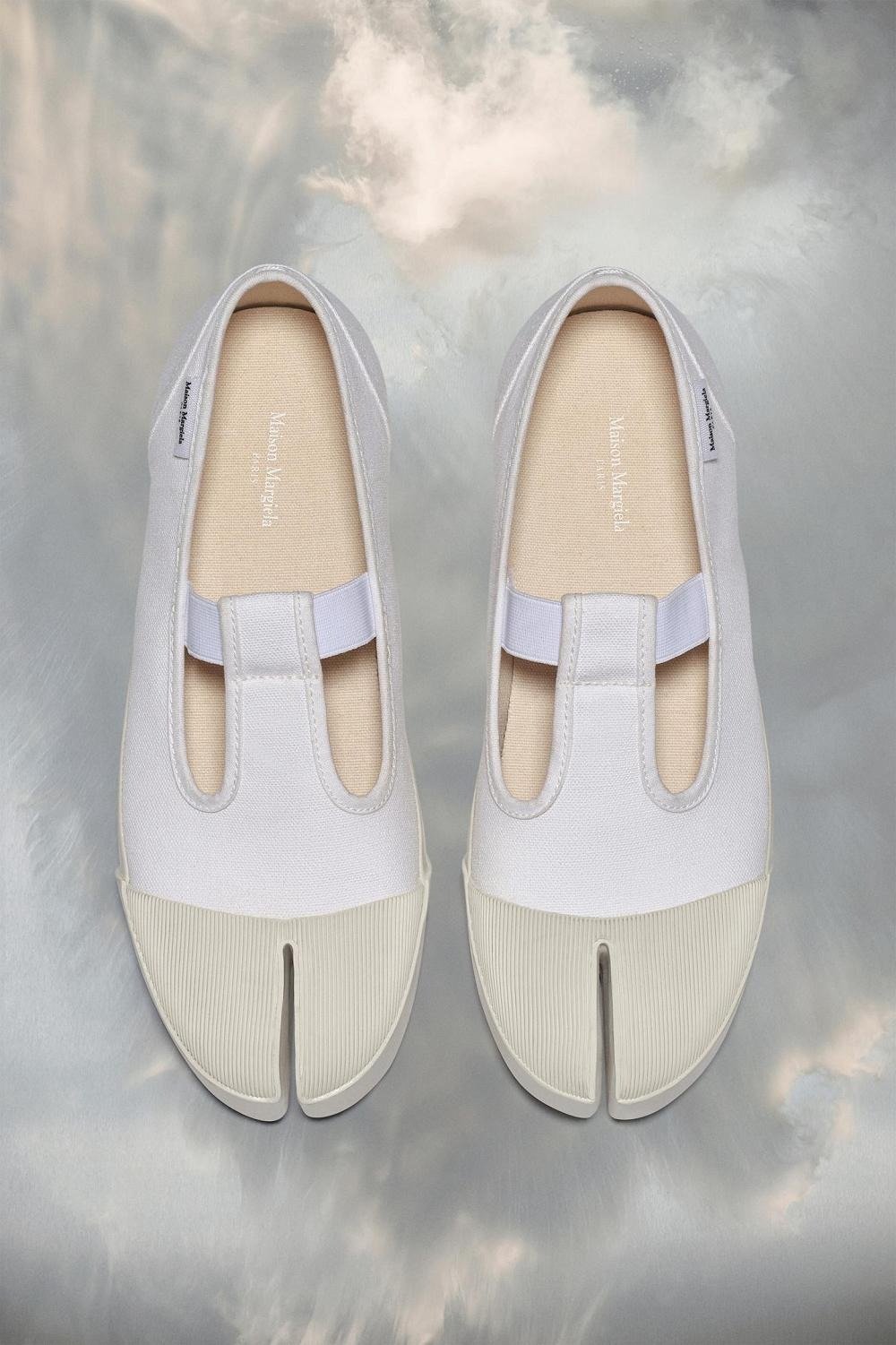 Maison Margiela On The Deck Tabi Mary Jane White