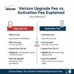 Verizon Upgrade Fee vs Activation Fee Explained