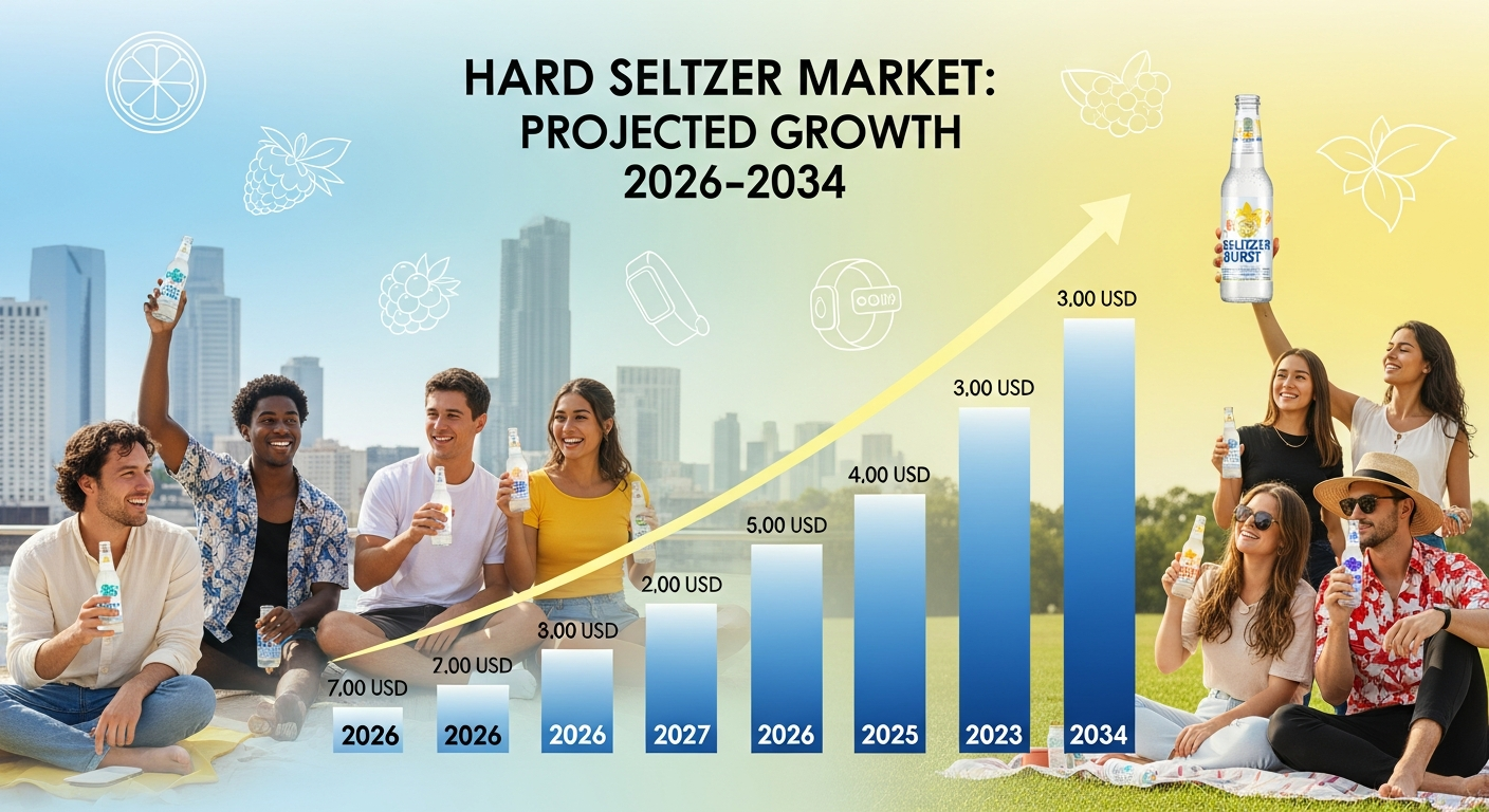 Hard Seltzer Market Trends, Growth Rate, and Forecast 2026-2034